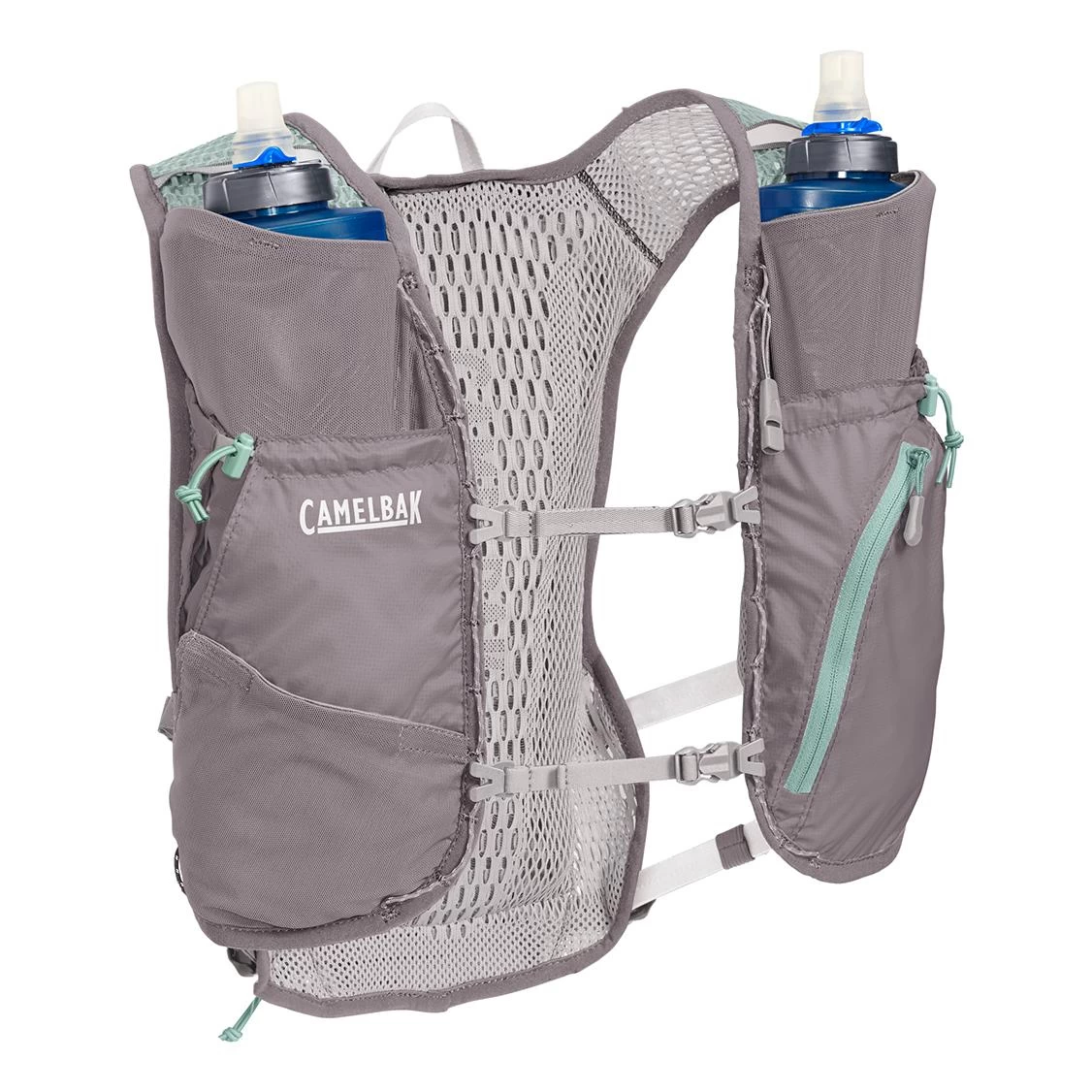 Camelbak Women S Zephyr Vest Silver/Blue Haze Femme Gris Clair – Image 2