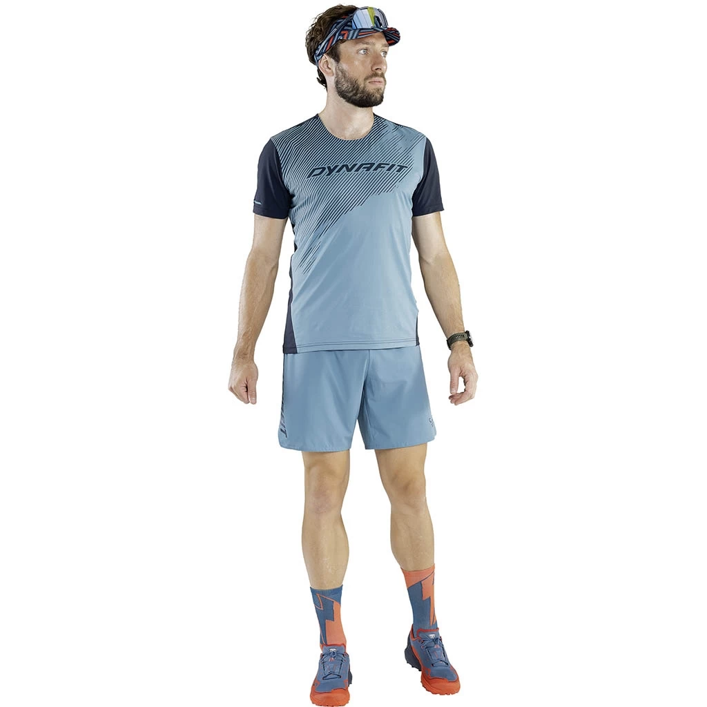 Dynafit Alpine 2 Short Sleeve Tee Homme Bleu – Image 2