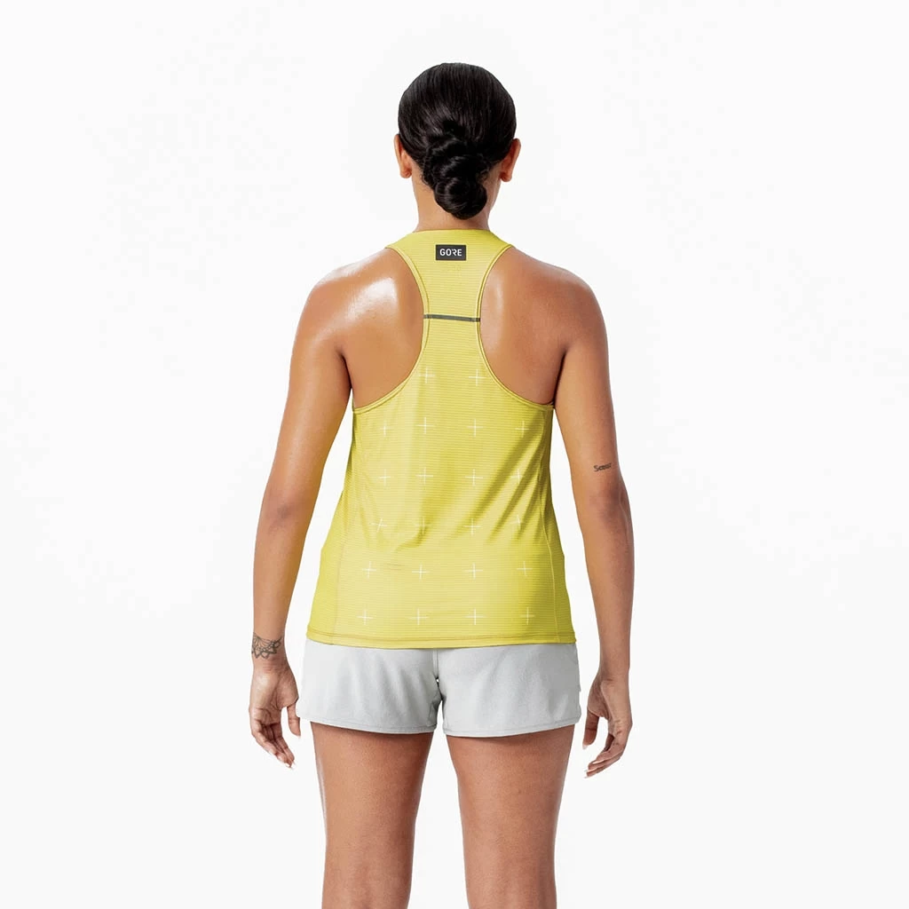 Gore Wear Contest Daily Singlet Femme Jaune – Image 6