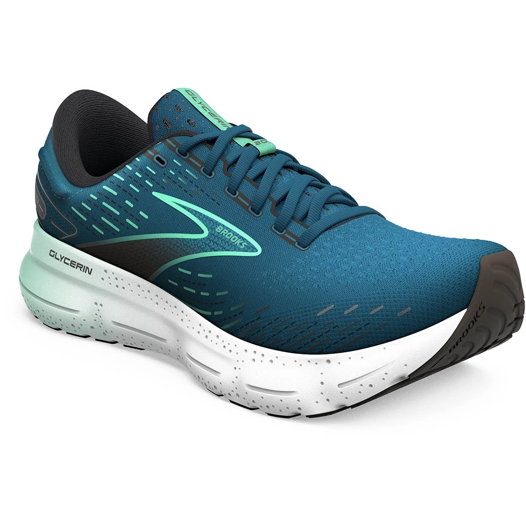 Brooks Running Glycerin 20 Homme Bleu Et Vert – Image 2
