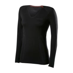 Falke RU C Ls Shirt Femme Noir