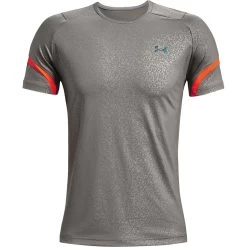 Under Armour Rush 2.0 Emboss Short Sleeve Homme Gris