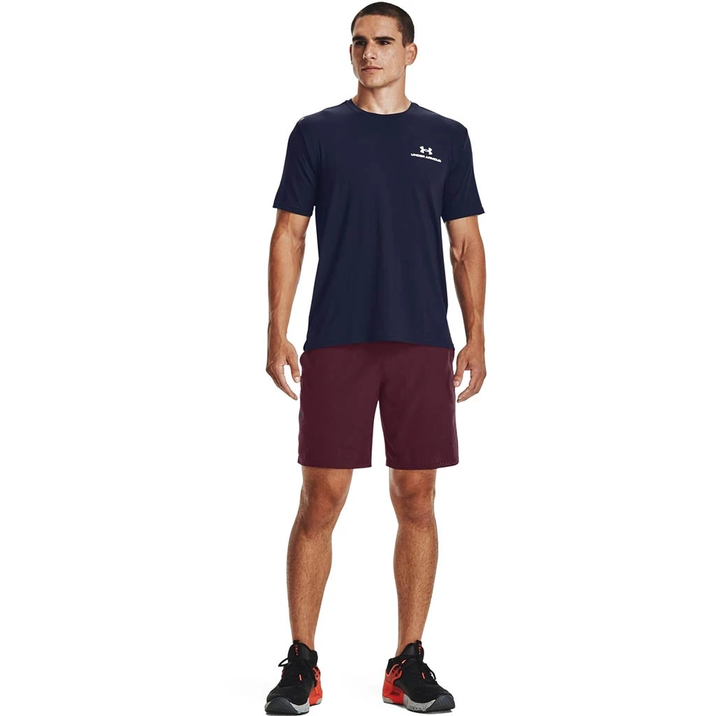 Under Armour Rush Energy Short Sleeve Homme Bleu Foncé – Image 3