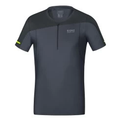 Gore Maillot Fusion Zip Homme Noir