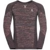 Odlo Base Layer Top Crew Neck Long Sleeve Blackcomb Eco Homme Rouge