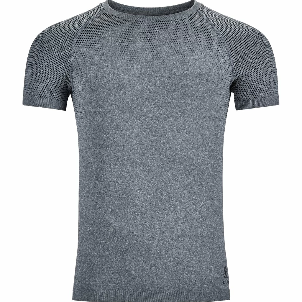 Odlo T-Shirt Manches Courtes Performance Light E Homme Gris