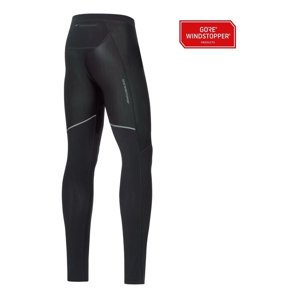 Gore Wear R3 Partial Gore Windstopper Tight Homme Noir – Image 2