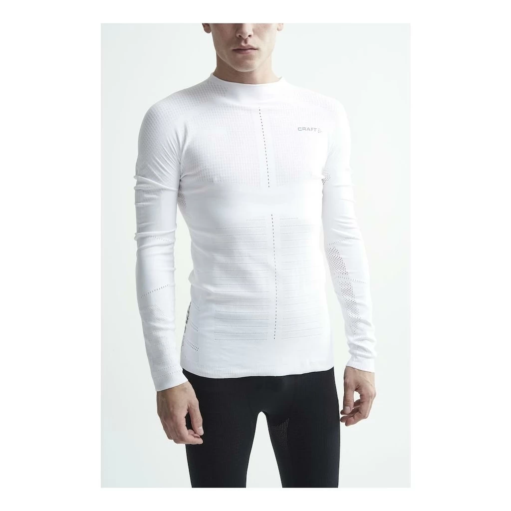 Craft Sous-vêtement CTM Col Rond Homme Blanc – Image 4