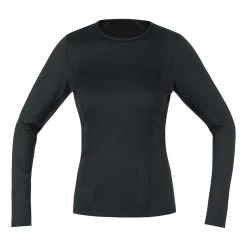 Gore Wear Base Layer Long Sleeve Shirt Femme Noir