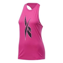 Reebok Wor Sup Bl Tank Femme Rose