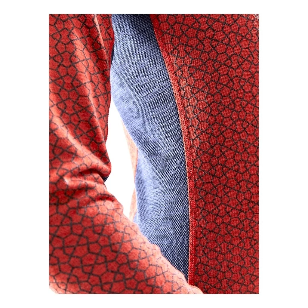 Craft Merino 240 Zip Femme Orange – Image 3