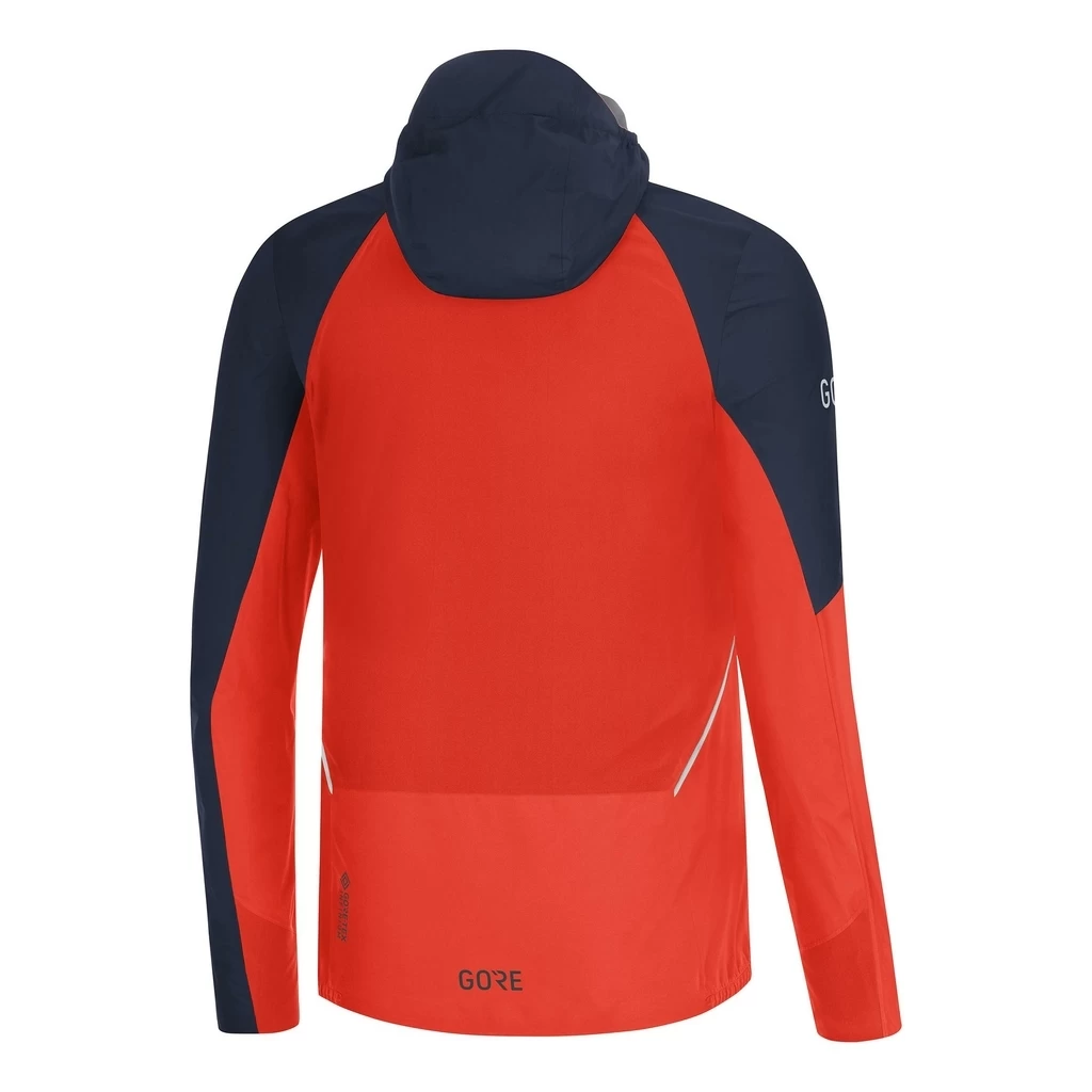Gore Wear R7 Partial Gore-Tex Infinium Hooded Jacket Homme Orange – Image 2