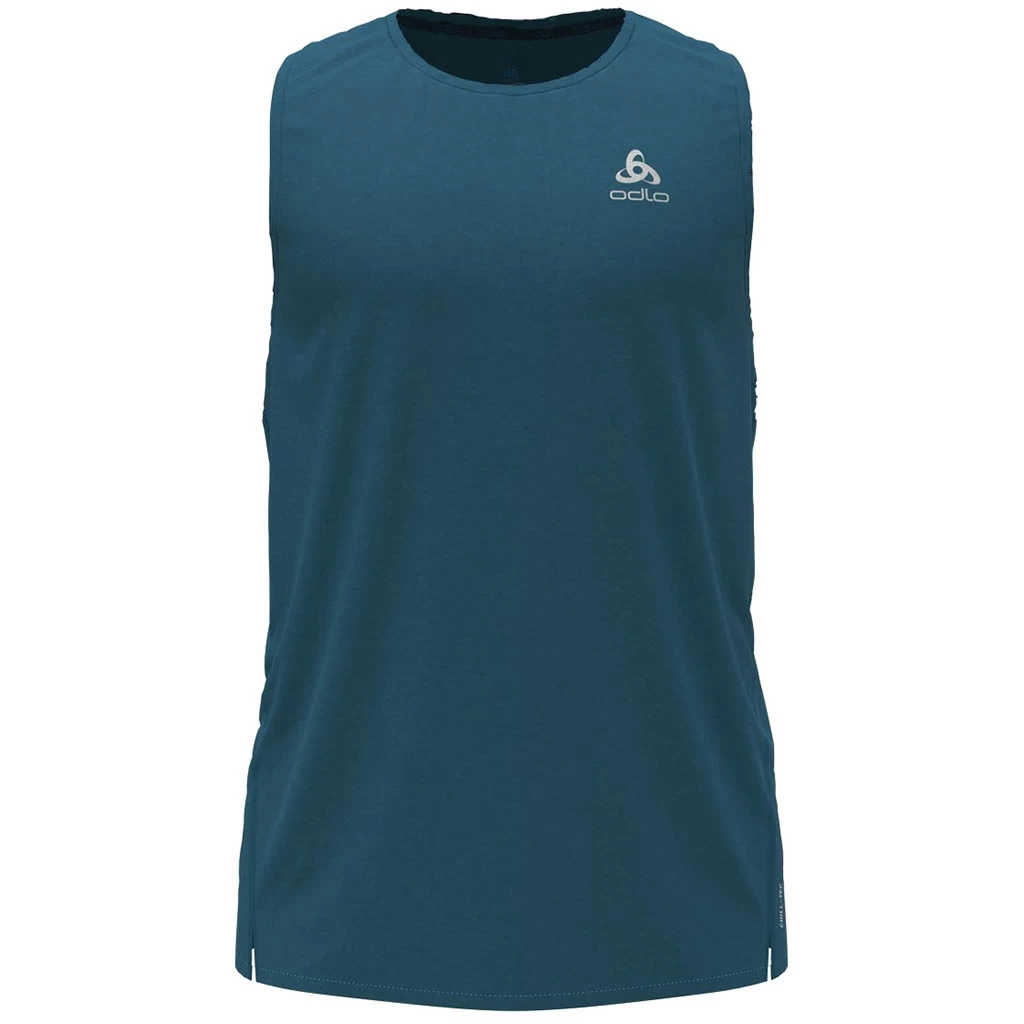 Odlo Debardeur Zeroweight Chill-Tech Homme Bleu