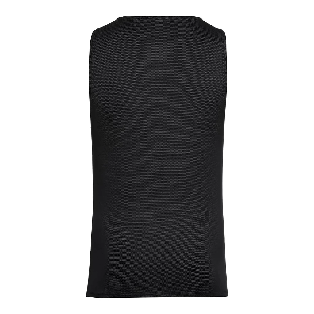 Odlo Base Layer Top Crew Neck Tank Active F-Dry Light Homme Noir – Image 2