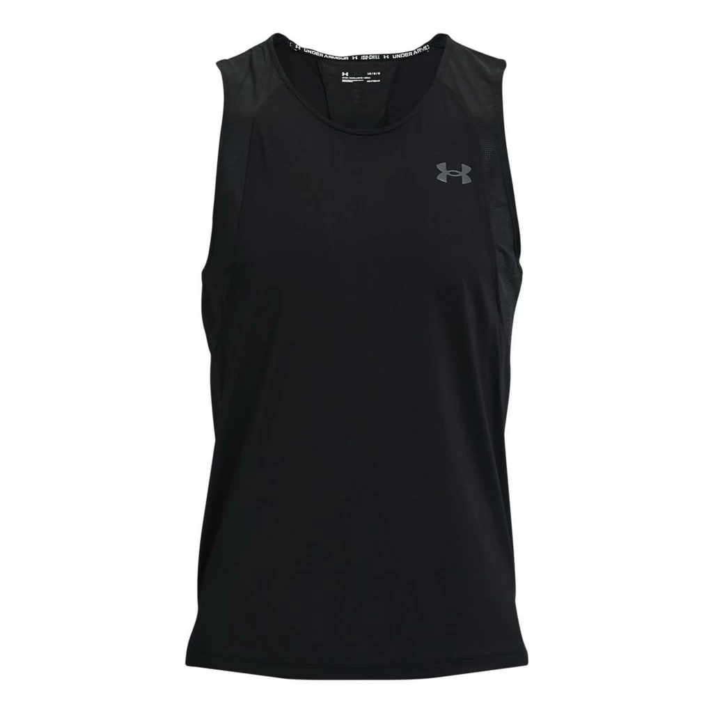 Under Armour Isochill Run 200 Singlet Homme Noir – Image 2