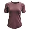 Under Armour Rush Mesh Short Sleeve Femme Mauve