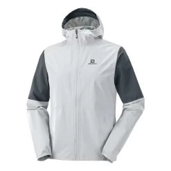 Salomon Essential WaterProof 2.5L Jacket Homme Blanc