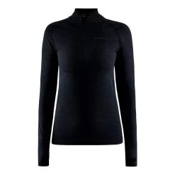 Craft Core Dry Active Comfort Half Zip Femme Noir