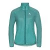 Odlo Zeroweight Dual Dry Water Resist Jacket Femme Bleu