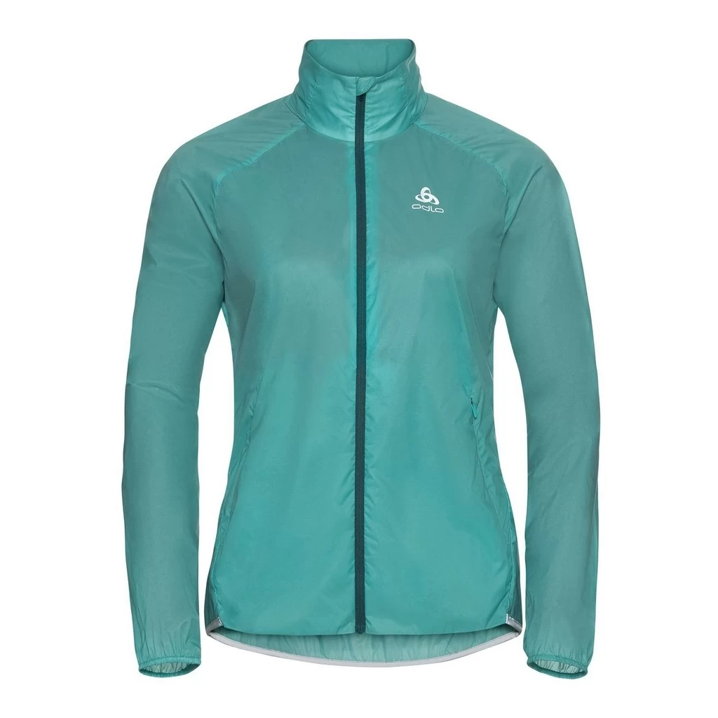 Odlo Zeroweight Dual Dry Water Resist Jacket Femme Bleu