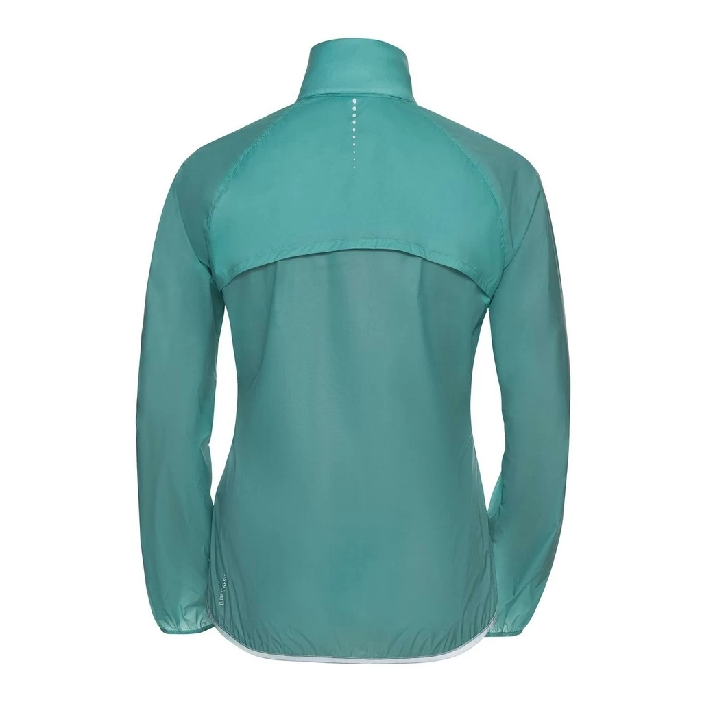 Odlo Zeroweight Dual Dry Water Resist Jacket Femme Bleu – Image 4