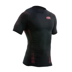 BV Sport RTech Manches Courtes Homme Noir