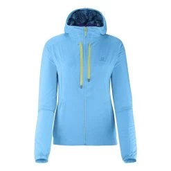 Salomon Mahakli Hoody Femme Bleu Ciel