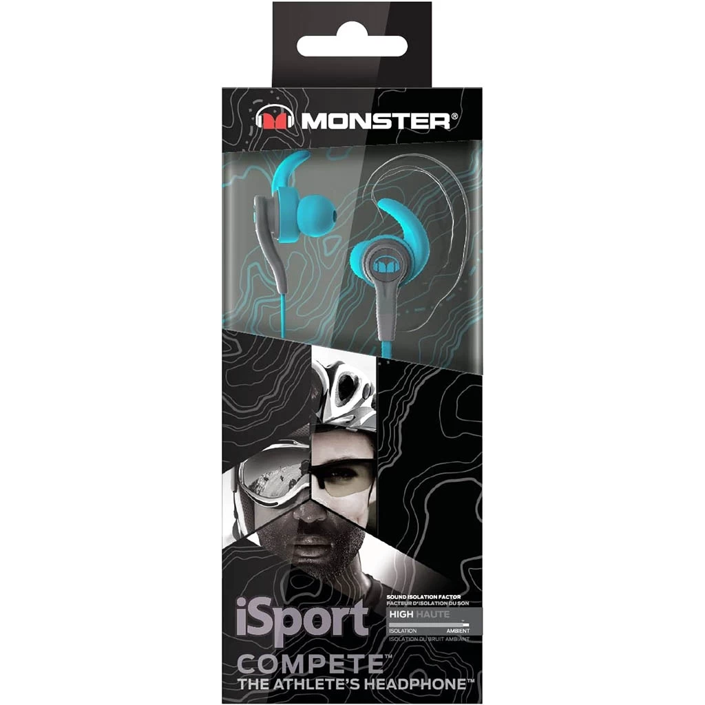Monster ISport Compete Bleu Filaire Bleu – Image 3