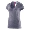 Salomon Elevate Seamless Short Sleeves Tee Femme Violet
