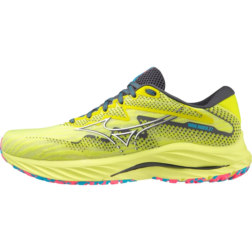 Mizuno Wave Rider 27 Homme Jaune – Image 7