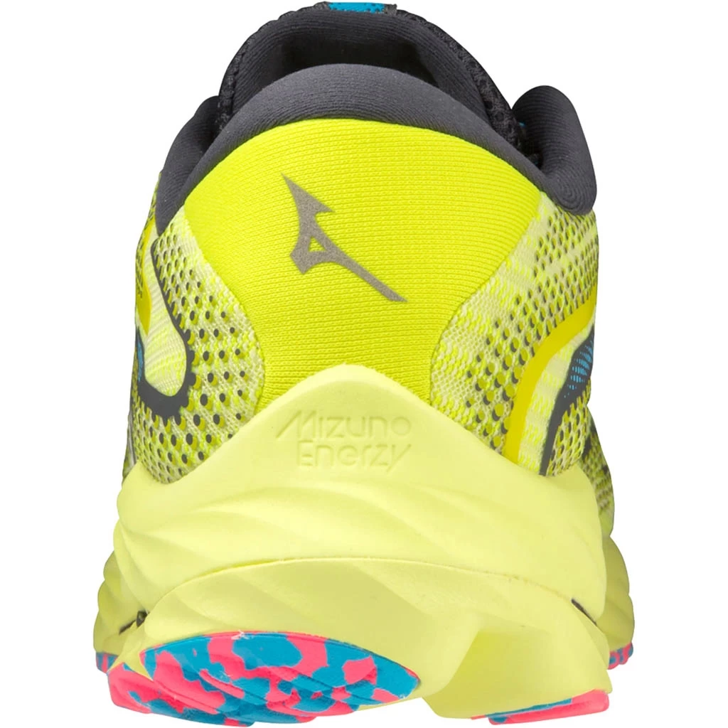 Mizuno Wave Rider 27 Homme Jaune – Image 6