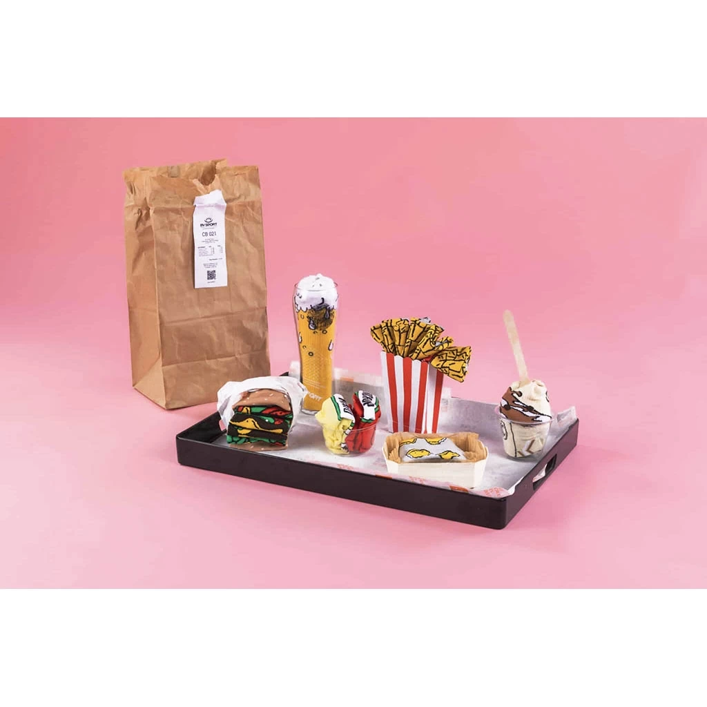 BV Sport Socquette Trail Collector ”Nutri” Biere 36/38 Jaune – Image 5