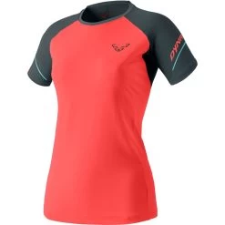 Dynafit Alpine Pro Short Sleeve Tee Femme Corail