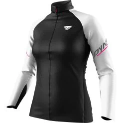 Dynafit DNA Wind Jacket Femme Blanc Et Noir
