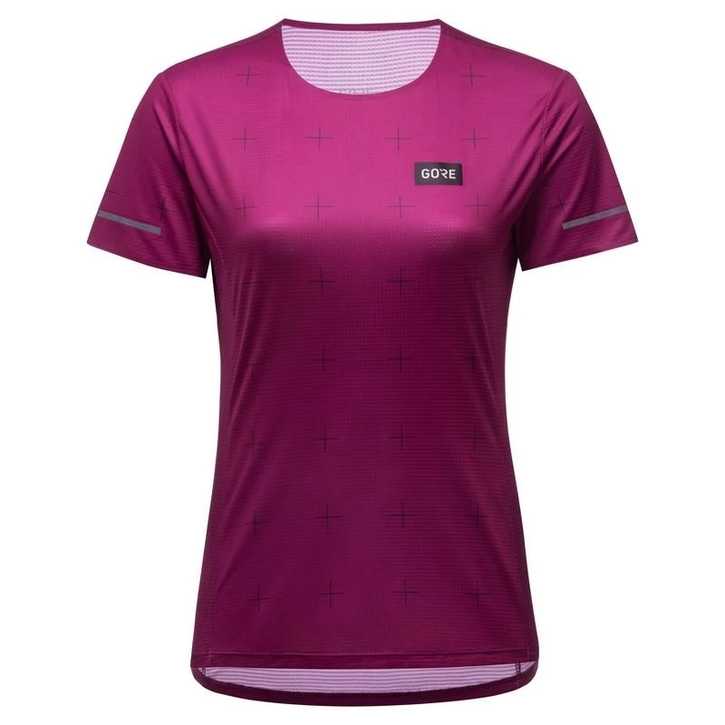 Gore Wear Contest Daily T-Shirt Femme Violet