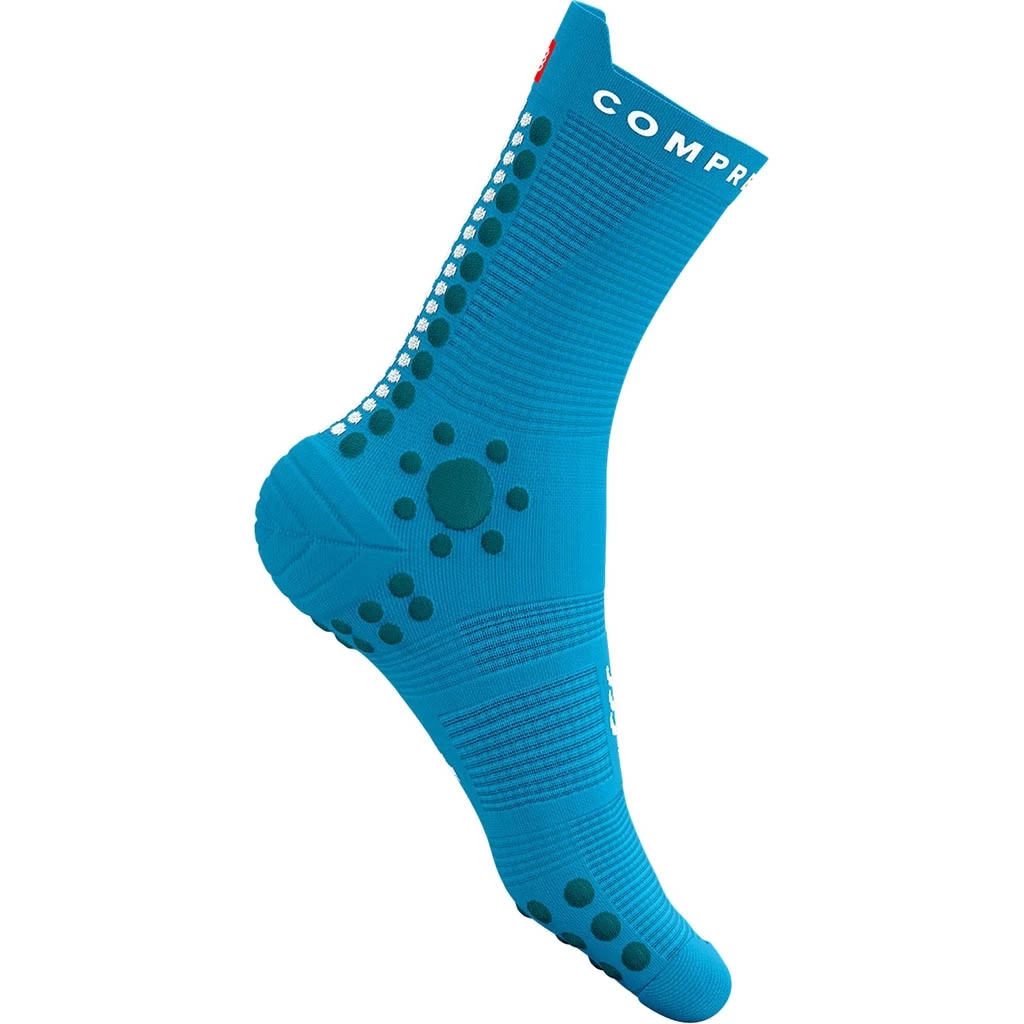 Compressport Pro Racing Socks V4.0 Trail Bleu Ciel – Image 2