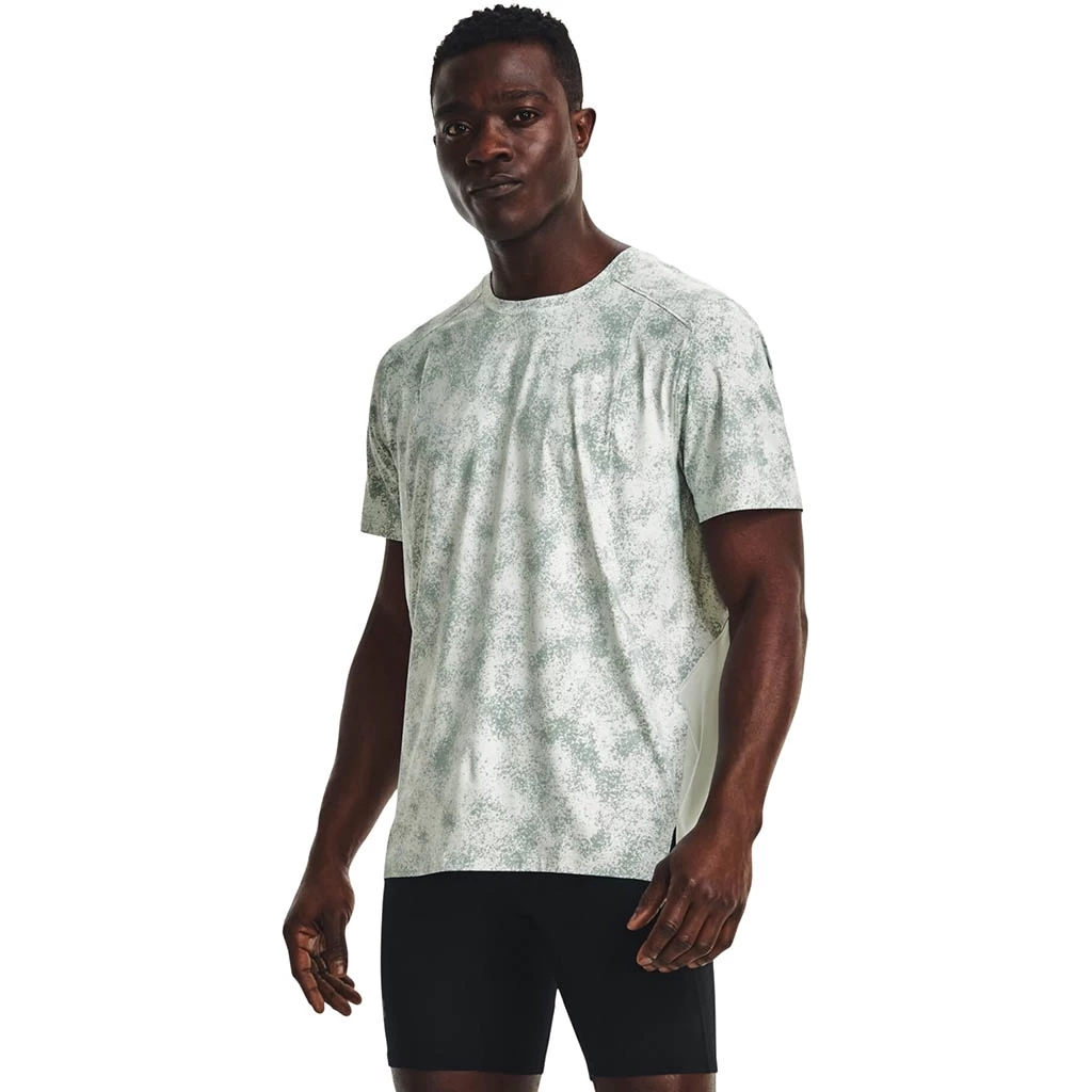 Under Armour Iso-Chill Laser Short Sleeve Homme Blanc – Image 3